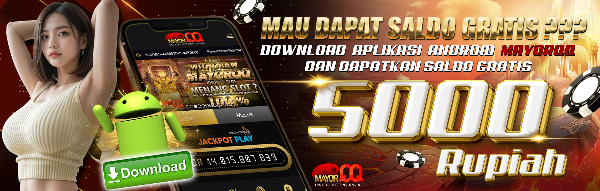 MAYORQQ APLIKASI